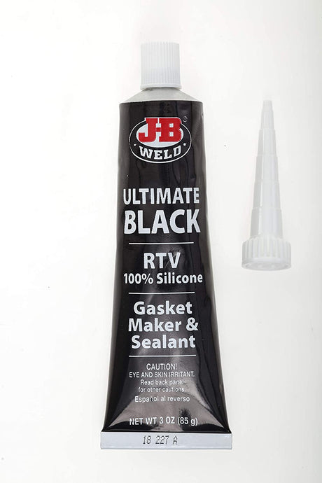 Black Silicone Sealant & Adhesive 2 Sizes - J-B Weld 85G