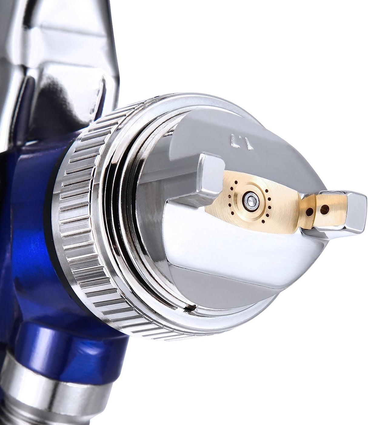 Gravity Feed Spray Paint Gun 1.7MM Nozzle Auto Body 600cc Plastic Cup