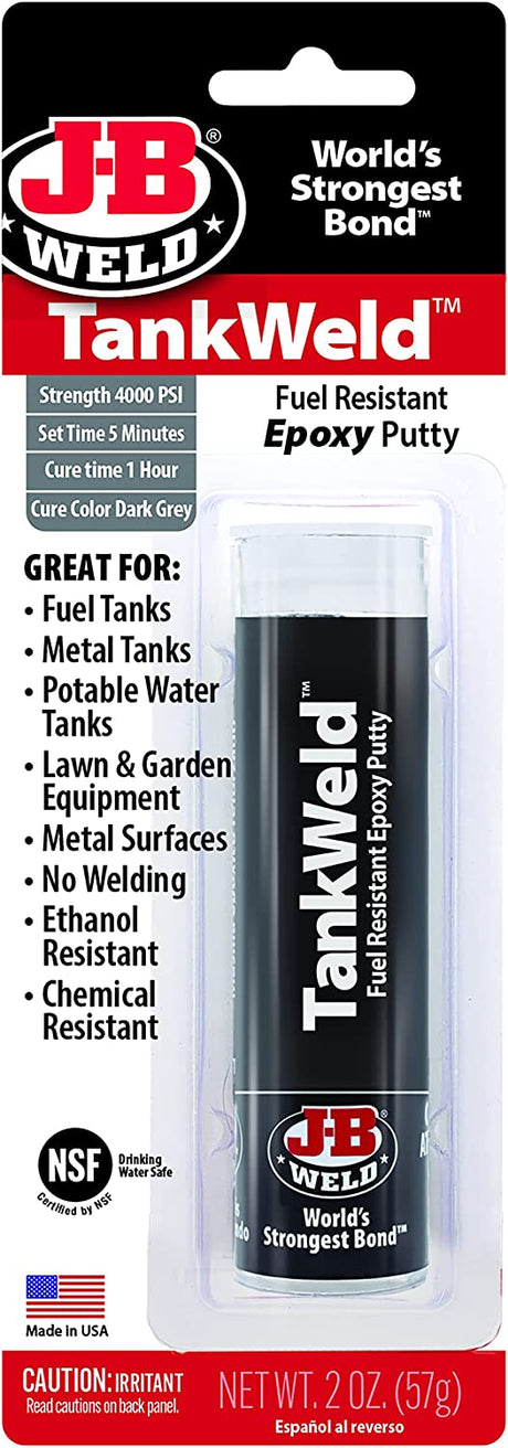 Tank Weld Gas Tank Repair 28g - J-B Weld