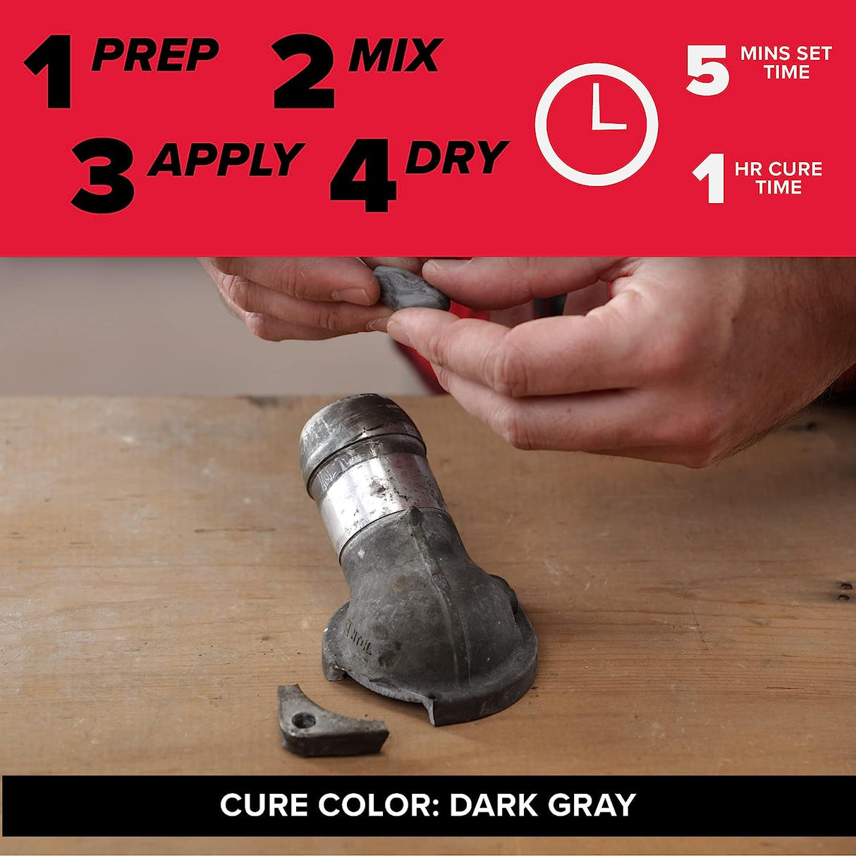 Steel Stik Steel Reinforced Epoxy Putty Stick 57g - J-B Weld