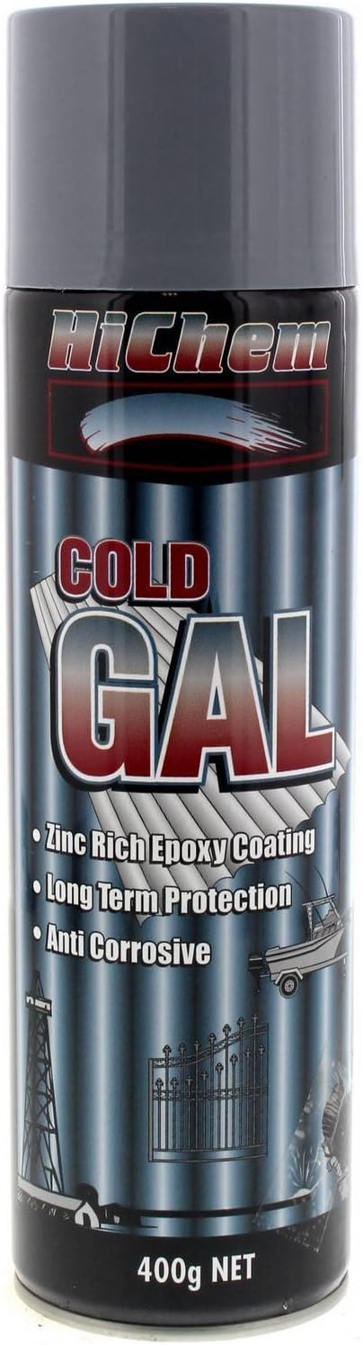 Cold Gal Spray Can Extremely Durable Epoxy Resin Long Protection 400g - HiChem | Universal Auto Spares