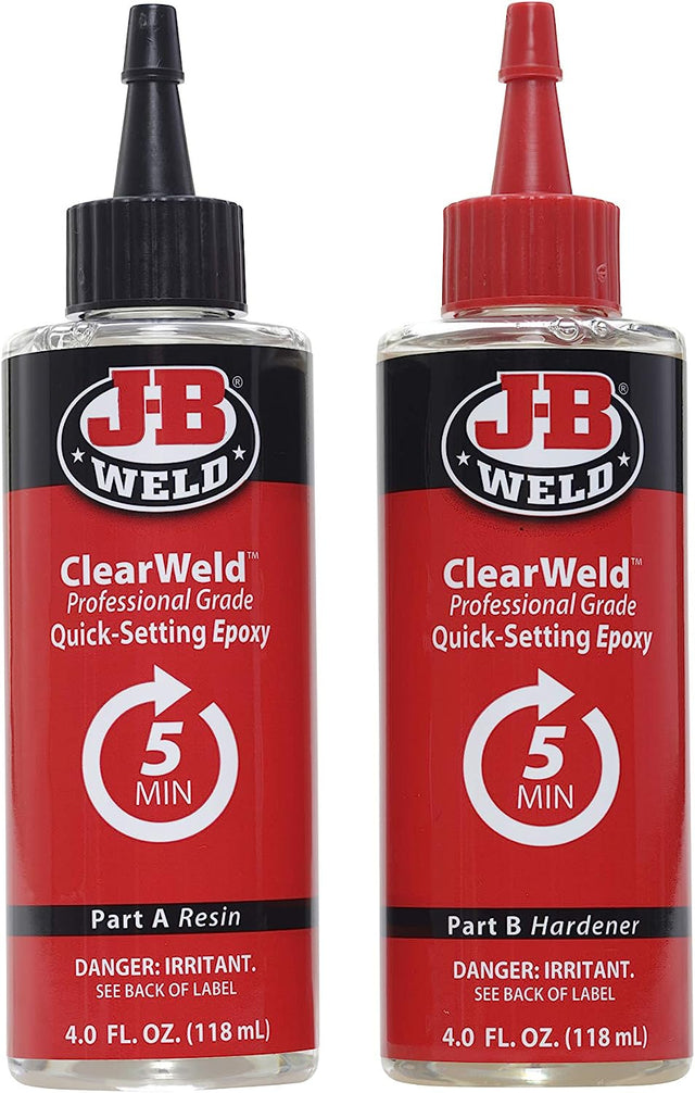Clear Weld Professional Size 8 Oz - J-B Weld