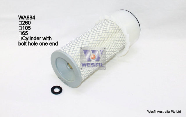 Air Filter HDA5286/HDA5061 Fits Kubota WA884 - Wesfil