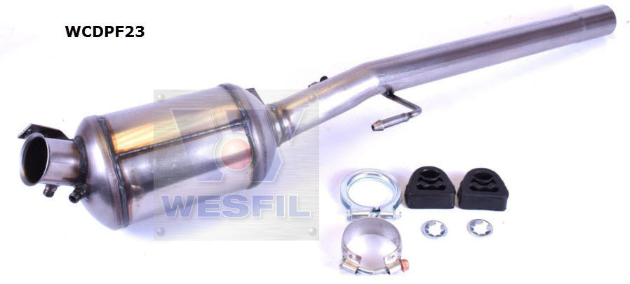 Diesel Particulate Filter (DPF) RPF225 Fits Mercedes WCDPF23 - Wesfil
