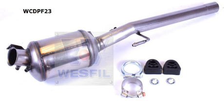 Diesel Particulate Filter (DPF) RPF225 Fits Mercedes WCDPF23 - Wesfil