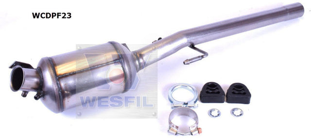 Diesel Particulate Filter (DPF) RPF225 Fits Mercedes WCDPF23 - Wesfil