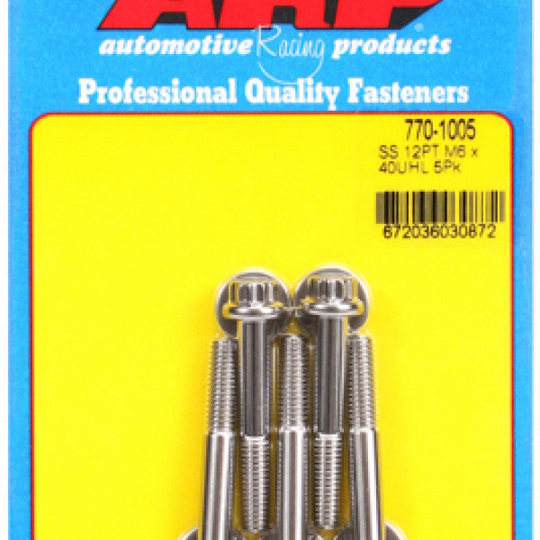 Metric Bolt Kit M6 BOLTS 770-1005 - ARP