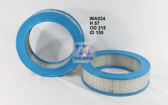 Air Filter A24 Fits Holden WA024 - Wesfil