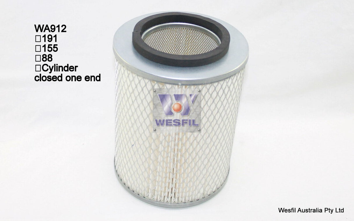 Air Filter A1388 Fits Holden WA912 - Wesfil