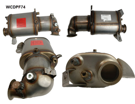 Diesel Particulate Filter (DPF) RPF290 Fits VW WCDPF74 - Wesfil