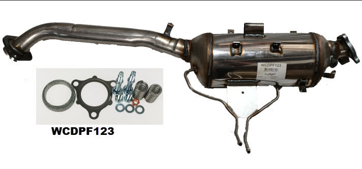 Diesel Particulate Filter (DPF) RPF350 Fits Mitsubishi WCDPF123 - Wesfil