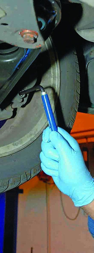 7mm & 8mm Hex Brake Pad Key With 140mm Handle BMW, Ford, VW & Audi - PKTool