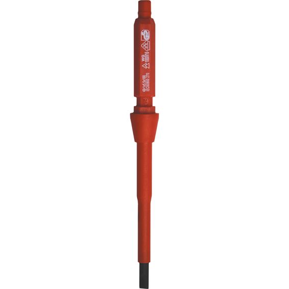 8 Piece 100mm VDE Interchangeable Insulated Screwdriver Set - PKTool