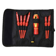 8 Piece 100mm VDE Interchangeable Insulated Screwdriver Set - PKTool