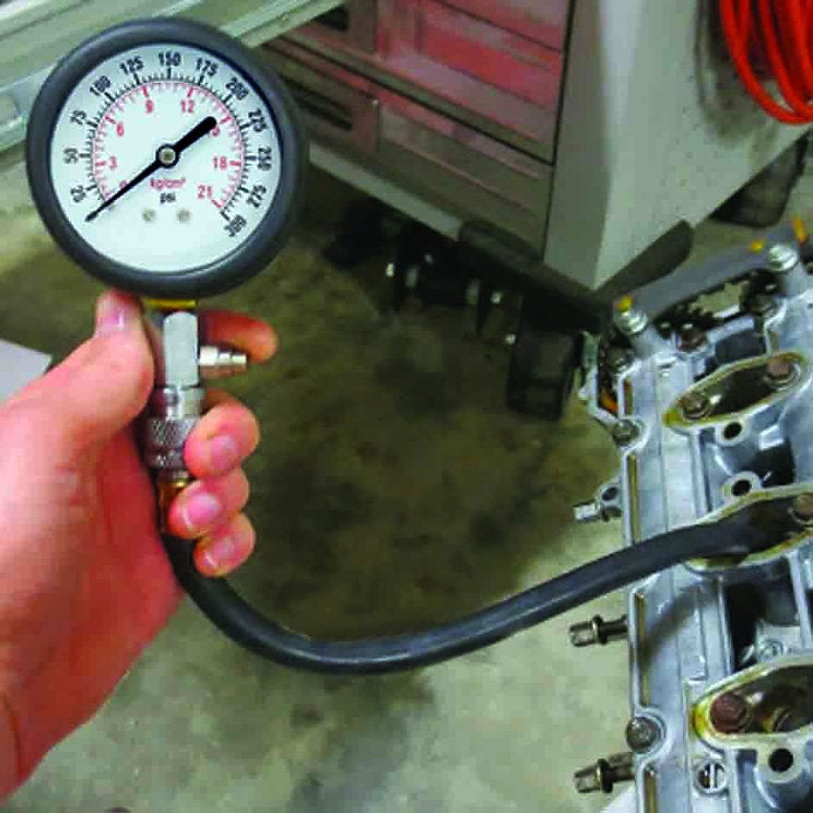 8 Piece Petrol Engine Compression Tester Set - PKTool