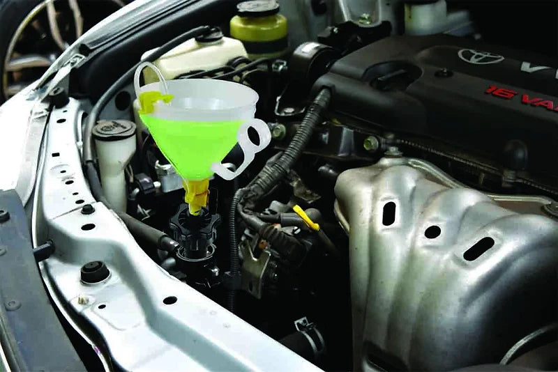 8 Pieces Coolant Refilling Kit Adaptor Cap 6 Universal Adaptors - PKTool