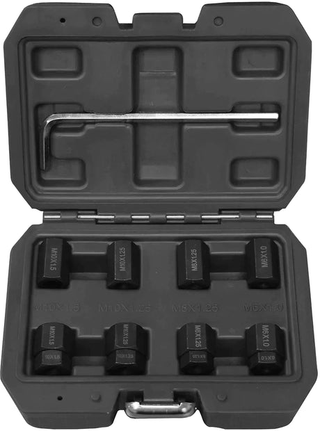 8 Pieces Metric Stud Remover & Installer Kit, Clever Design - PKTool