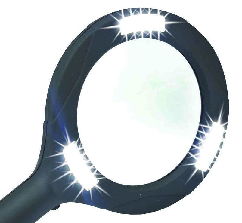 80mm Magnifying Glass With 3W Leds - PKTool