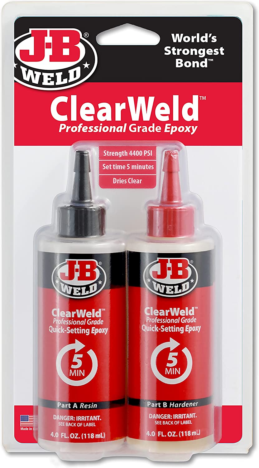 Clear Weld Professional Size 8 Oz - J-B Weld