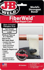 Fiber Weld 1" Pipe Repair Cast Fiberglass Pipe Repair Cast 2.5CM * 121CM - J-B Weld