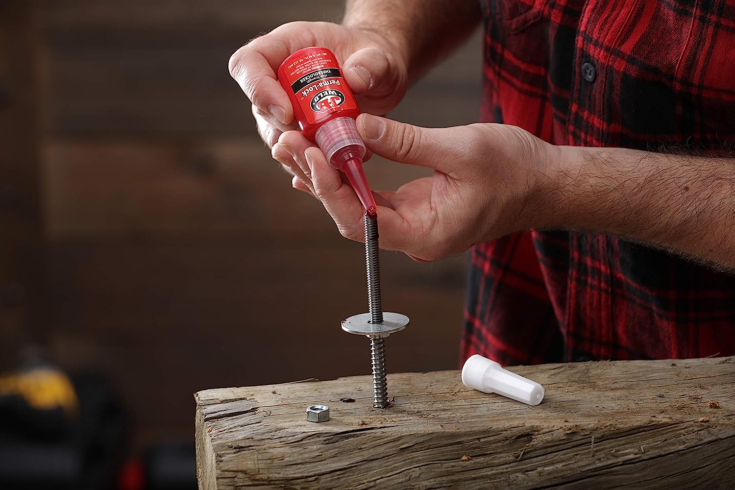 Perma-Lock Low Viscosity Thread Locker Green 6 ml - J-B Weld