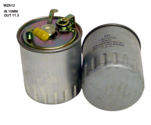 Diesel Fuel Filter Z612 Fits Mercedes WZ612 - Wesfil