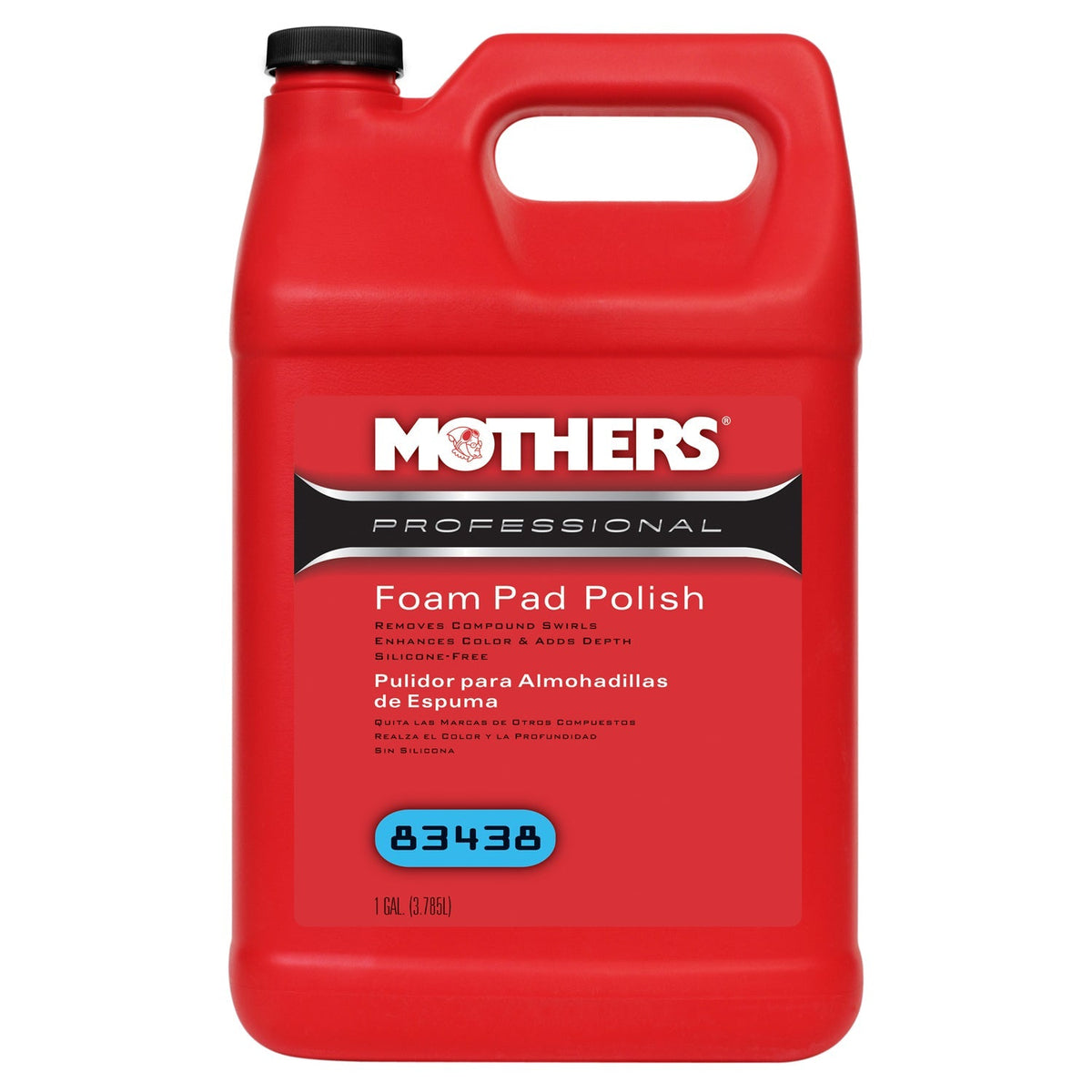 PROFESSIONAL FOAM PAD POLISH / FINISHING POLISH 3.785L - Mothers - Polishes & Cutting Compounds - Mothers