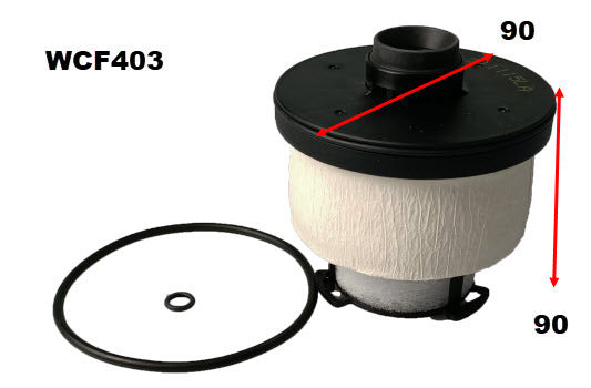 Diesel Fuel Filter Fits Hino WCF403 - Wesfil