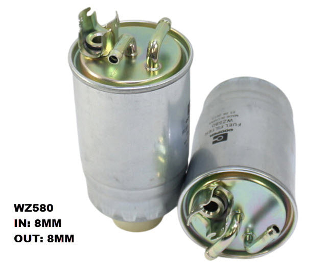 Diesel Fuel Filter Z580 Fits VW WZ580 - Wesfil