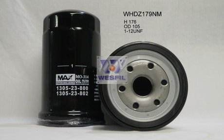 Oil Filter Z179 Fits Ford/Mazda WHDZ179NM - Wesfil