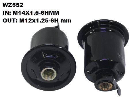 EFI Fuel Filter Z552 Fits Toyota WZ552 - Wesfil