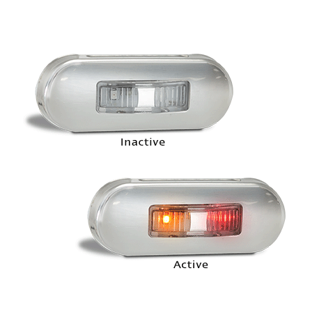 86 Series Rear End Outline Marker 12-24V Blister Pack - LED AutoLamps Side Marker
