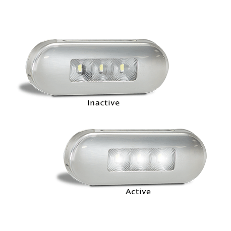 86 Series Rear End Outline Marker 12-24V Blister Pack - LED AutoLamps Front end outline marker