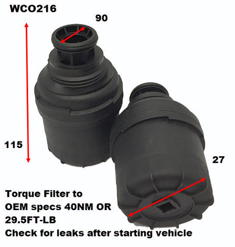 Oil Filter Z1109 Fits Foton WCO216 - Wesfil