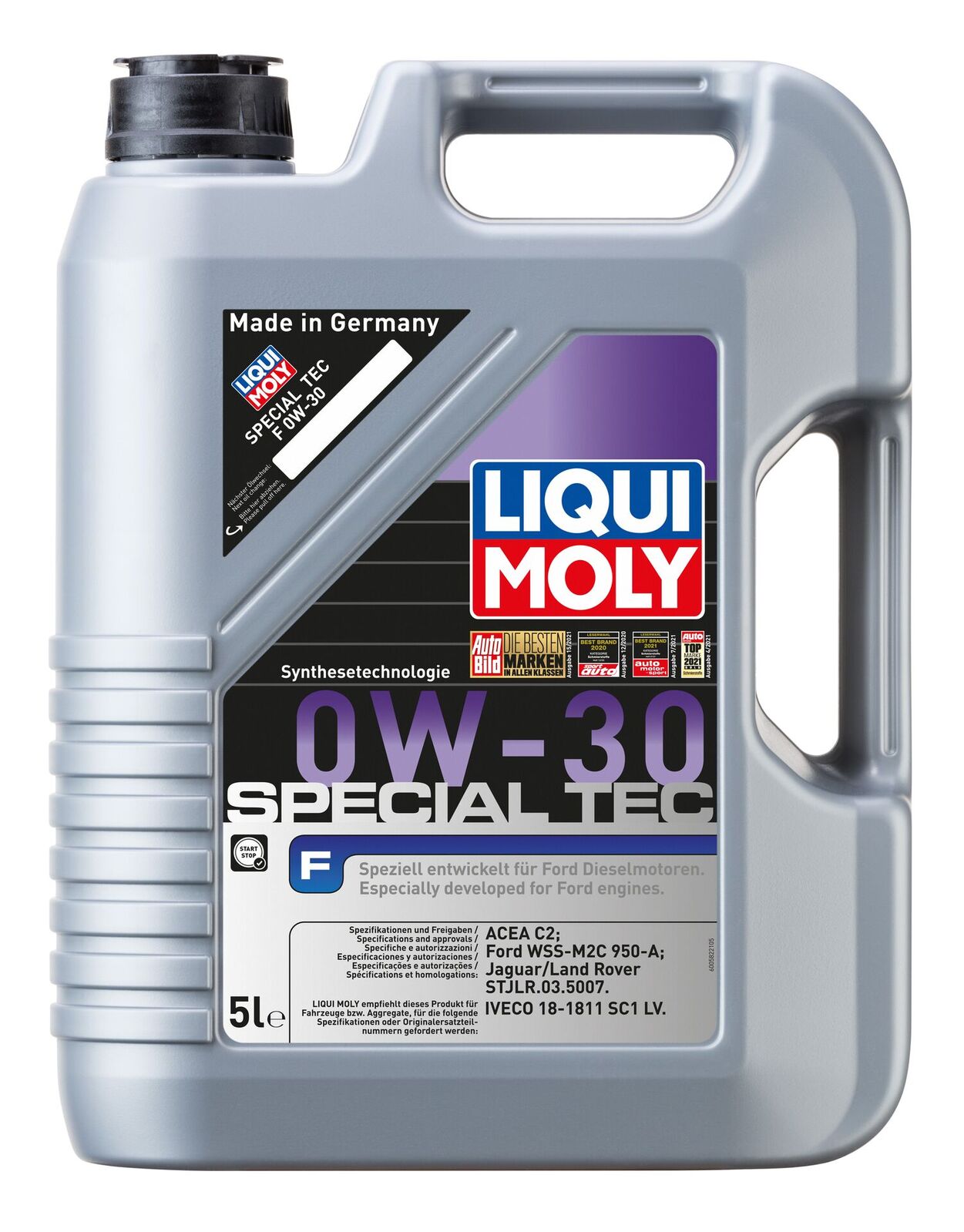 Special TEC F 0W-30 5L - LIQUI MOLY