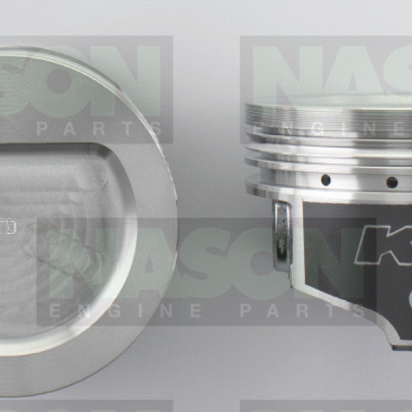 Piston & Pin Set (Performance) HOLDEN 355 V8 DISH TOP 5.7 ROD 8KB442C-STD - KB - HYPEREUTECTIC