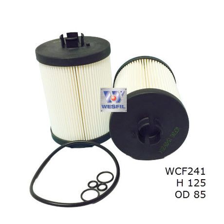 Diesel Fuel Filter R2762P Fits Nissan WCF241 - Wesfil