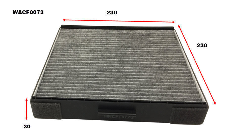 Cabin Filter RCA332P Fits Hyundai WACF0073 - Wesfil