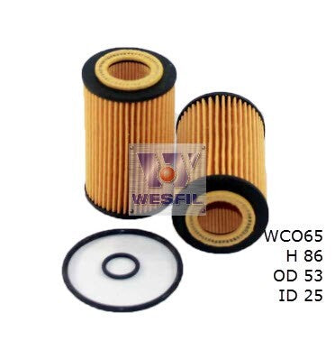 Oil Filter Fits Renault WCO65 - Wesfil