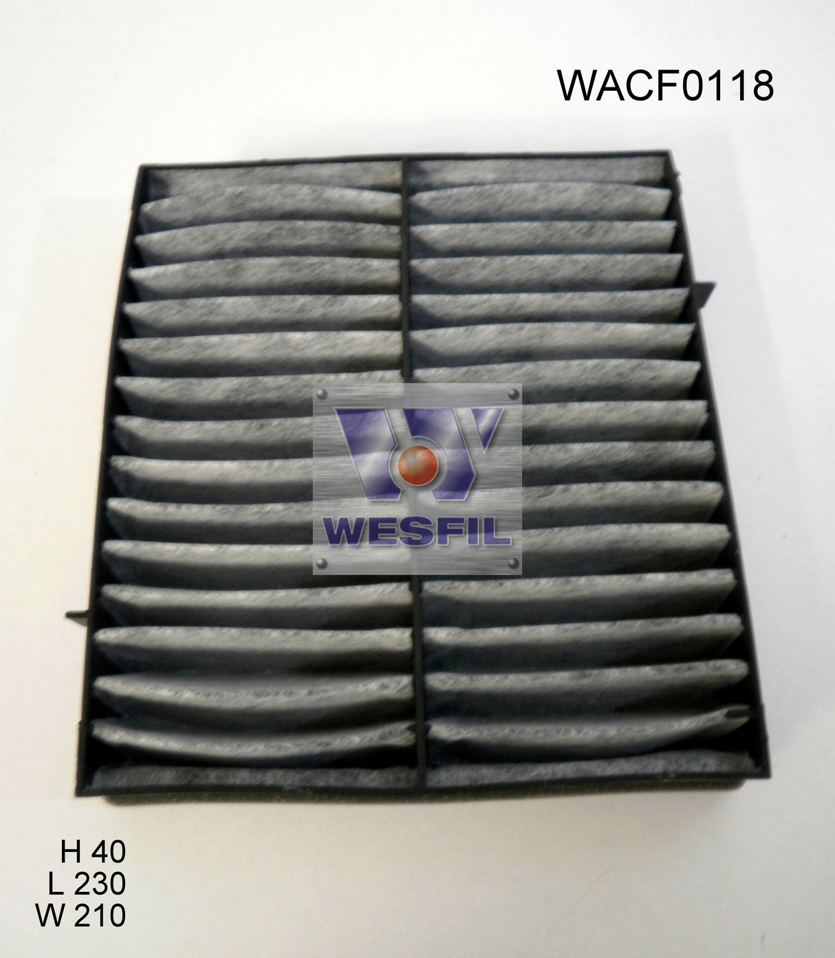 Cabin Filter RCA253P Fits Mercedes WACF0118 - Wesfil