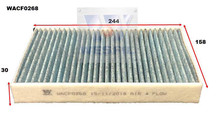 Cabin Filter RCA382MS Fits Tesla WACF0268 - Wesfil