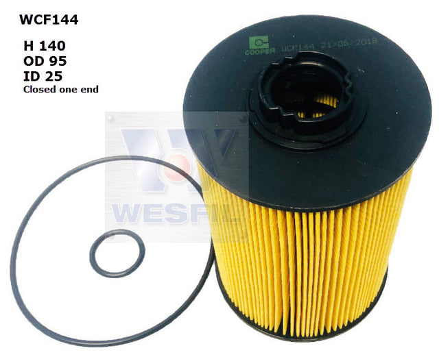 Diesel Fuel Filter R2699P Fits Mitsubishi WCF144 - Wesfil