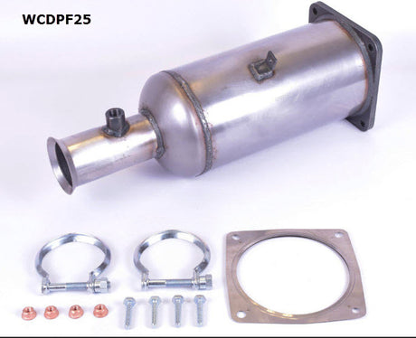 Diesel Particulate Filter (DPF) RPF227 Fits Peugeot WCDPF25 - Wesfil