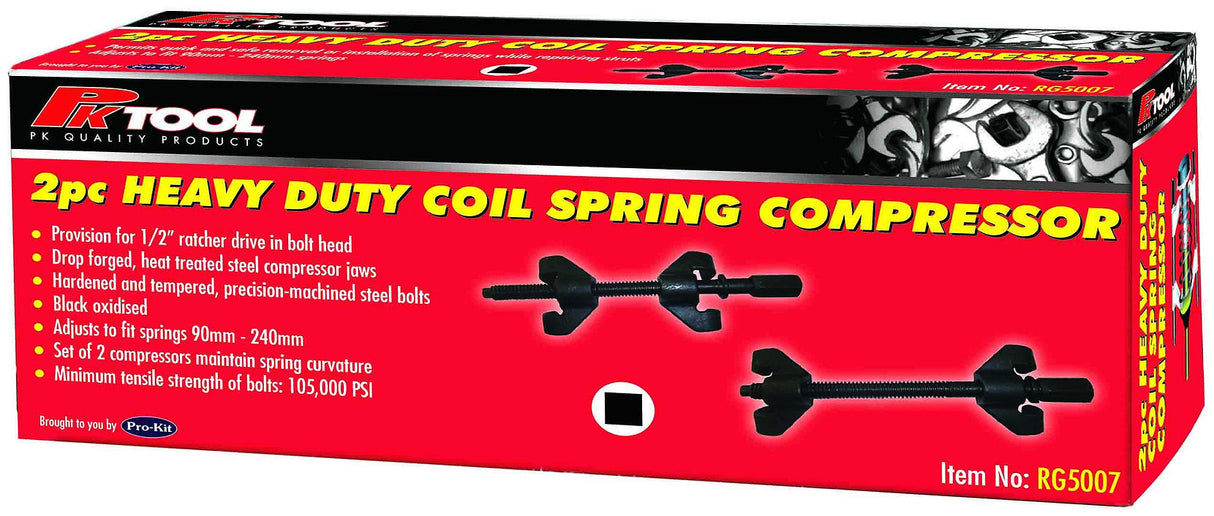 90 To 240mm High Twin Claw Springs Compressor - PKTool