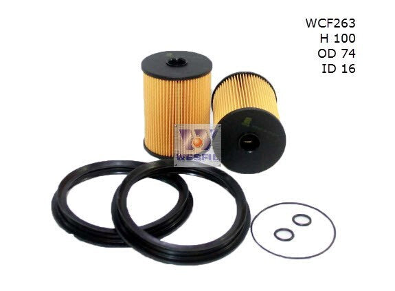 Fuel Filter R2711P Fits Mini WCF263 - Wesfil