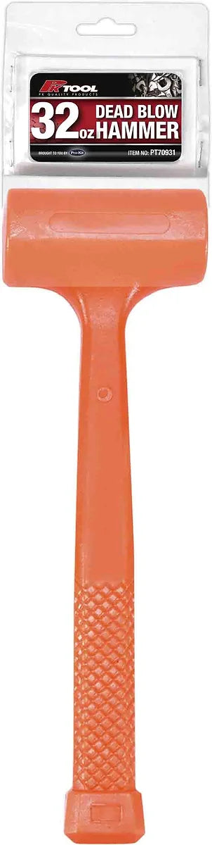 900g (32oz) Dead Blow Hammer Anti-Shock Grip - PKTool