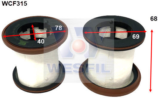 Replacement Crankcase Ventilation WCF315 Filter WCF315 - Cooper - Cooper