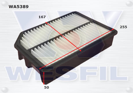 Air Filter Fits Chery WA5389 - Wesfil