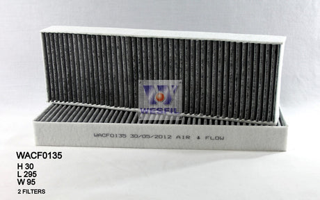 Cabin Filter RCA205P Fits Honda WACF0135 - Wesfil