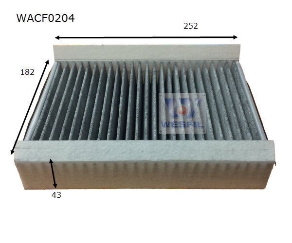 Cabin Filter Fits Jaguar WACF0204 - Wesfil